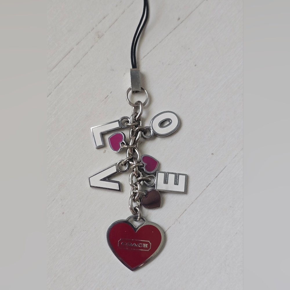 Coach Love Charm